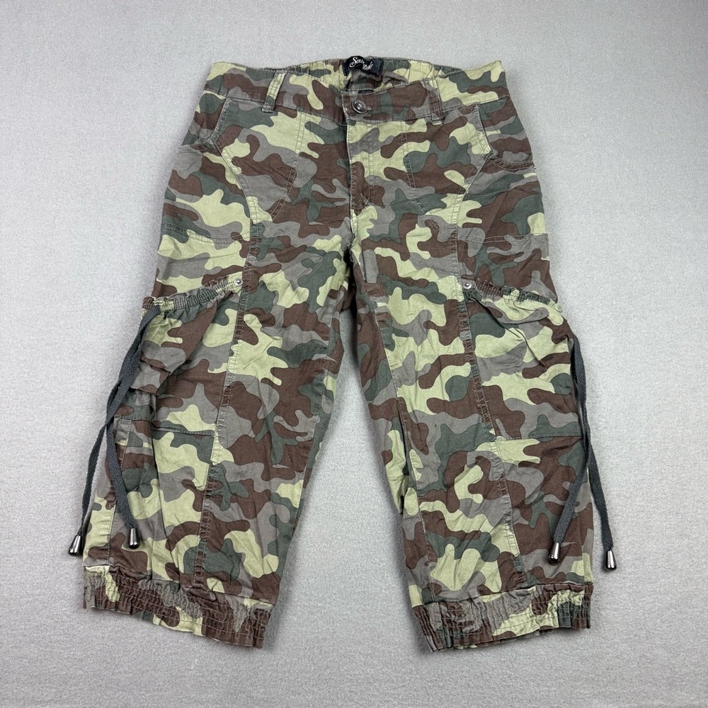 OG South Pole‎ Green Camouflage Cargo Pants 🦖🍬